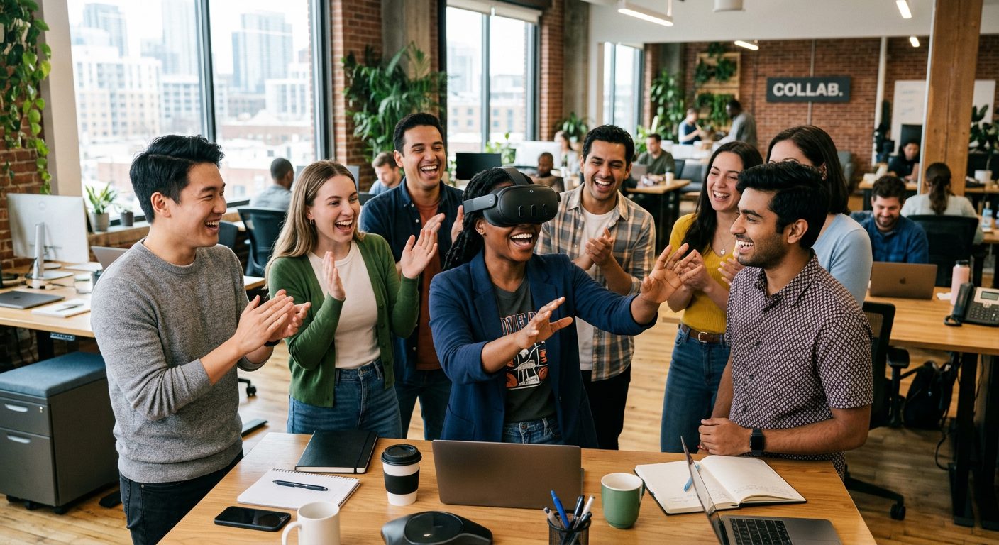 Team building con visori VR a Bari