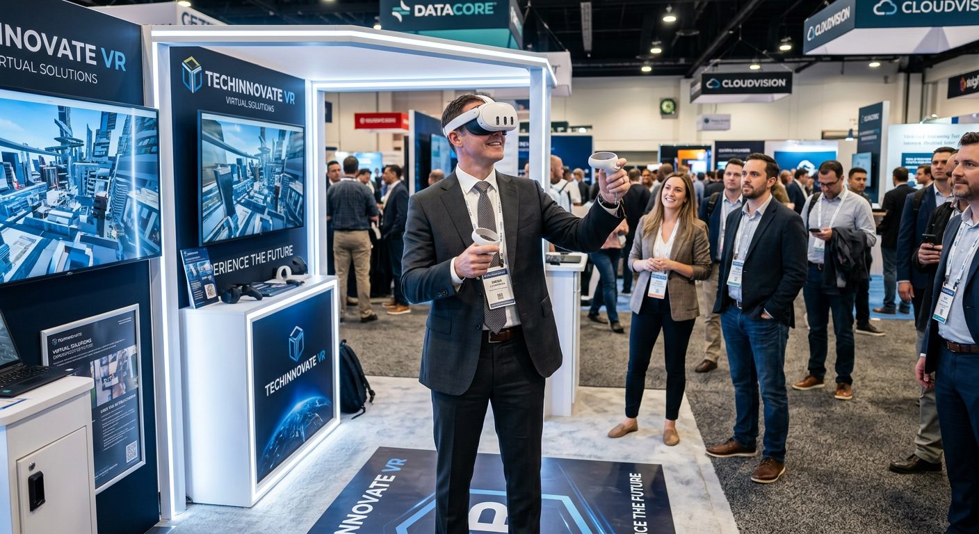 Noleggio visori VR per fiere e stand espositivi